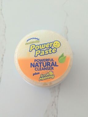 Scrub Daddy Power Paste Natural Cleanser and Sponge- Natural Cleanser